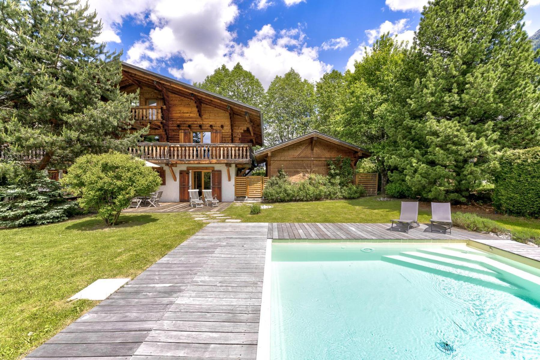 Chalet Les Sauberands シャモニー エクステリア 写真